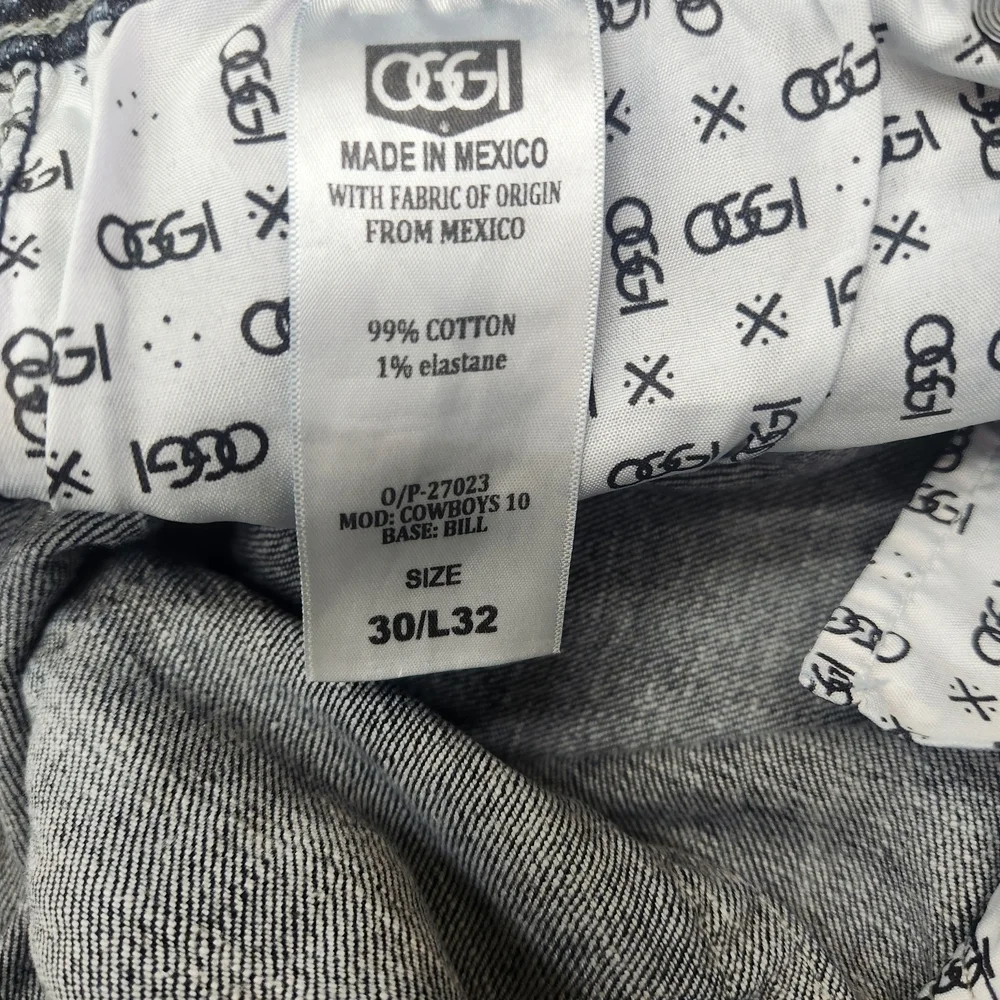 OGGI Blue Straight Fit Jeans for Men 30X32